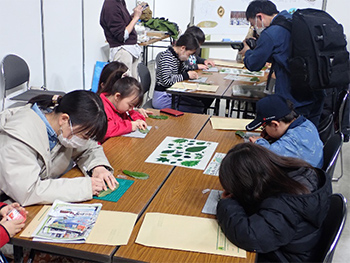 写真:リーフアート体験5