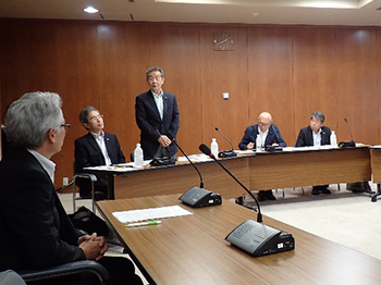 写真:南陽市議会議長の挨拶