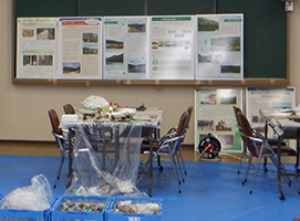 写真：出展したコーナーの様子