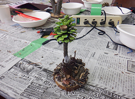 写真：出展したコーナーの様子