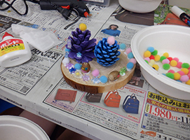 写真：出展したコーナーの様子