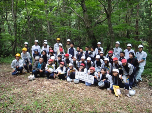 平成27年6月25日「森と水の学習会」集合写真