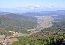 京都府与謝野町の水源林写真